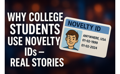 ✓ Why College Students Use Novelty IDs – Real Stories