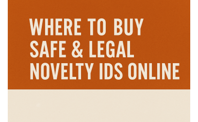 ✓ Where to Buy Safe & Legal Novelty IDs Online