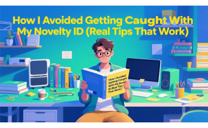 ✓ How I Avoided Getting Caught With My Novelty ID (Real Tips That Work)
