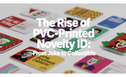 ✓ The Rise of PVC-Printed Novelty IDs: From Joke to Collectible