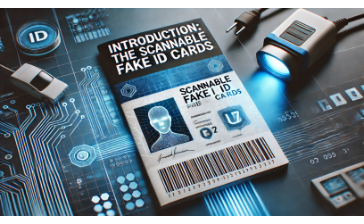 ✓ Introduction: The Scannable Fake ID Cards.