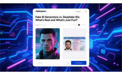 Fake ID Generators vs. Deepfake IDs: What’s Real and What’s Just Fun?