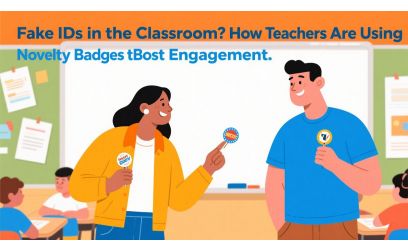 Fake IDs in the Classroom? How Teachers Are Using Novelty Badges to Boost Engagement