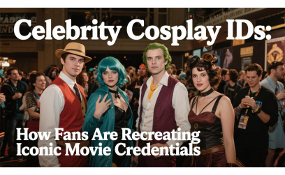 Celebrity Cosplay IDs: How Fans Are Recreating Iconic Movie Credentials