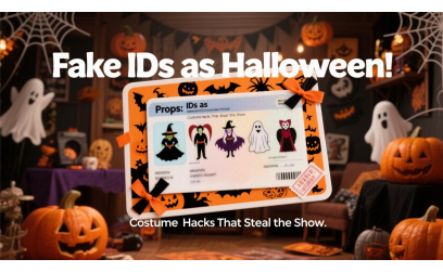Fake IDs as Halloween Props: Costume Hacks That Steal the Show