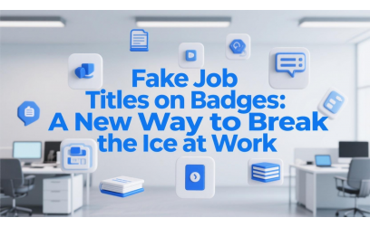 Fake Job Titles on Badges: A New Way to Break the Ice at Work