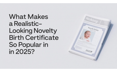 What Makes a Realistic-Looking Novelty Birth Certificate So Popular in 2025?