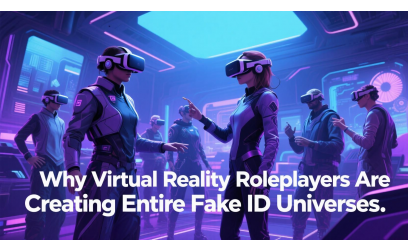 Why Virtual Reality Roleplayers Are Creating Entire Fake ID Universes