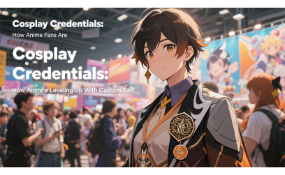 Cosplay Credentials: How Anime Fans Are Leveling Up With Custom Badges