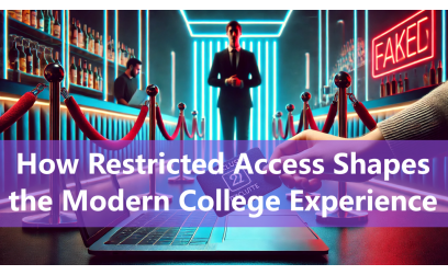 ✓ The Velvet Rope: How Restricted Access Shapes the Modern College Experience (and the Fake ID Factor)