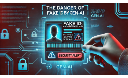 ✓ The danger of fake IDs created by Gen-AI