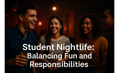 ✓ Student Nightlife: Balancing Fun and Responsibilities
