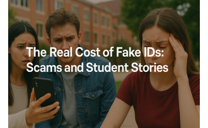 ✓ The Real Cost of Fake IDs: Scams and Student Stories