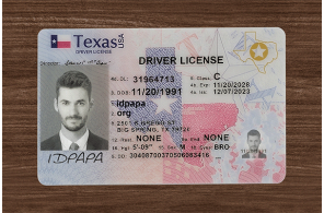 Texas Fake ID (upgrade version)